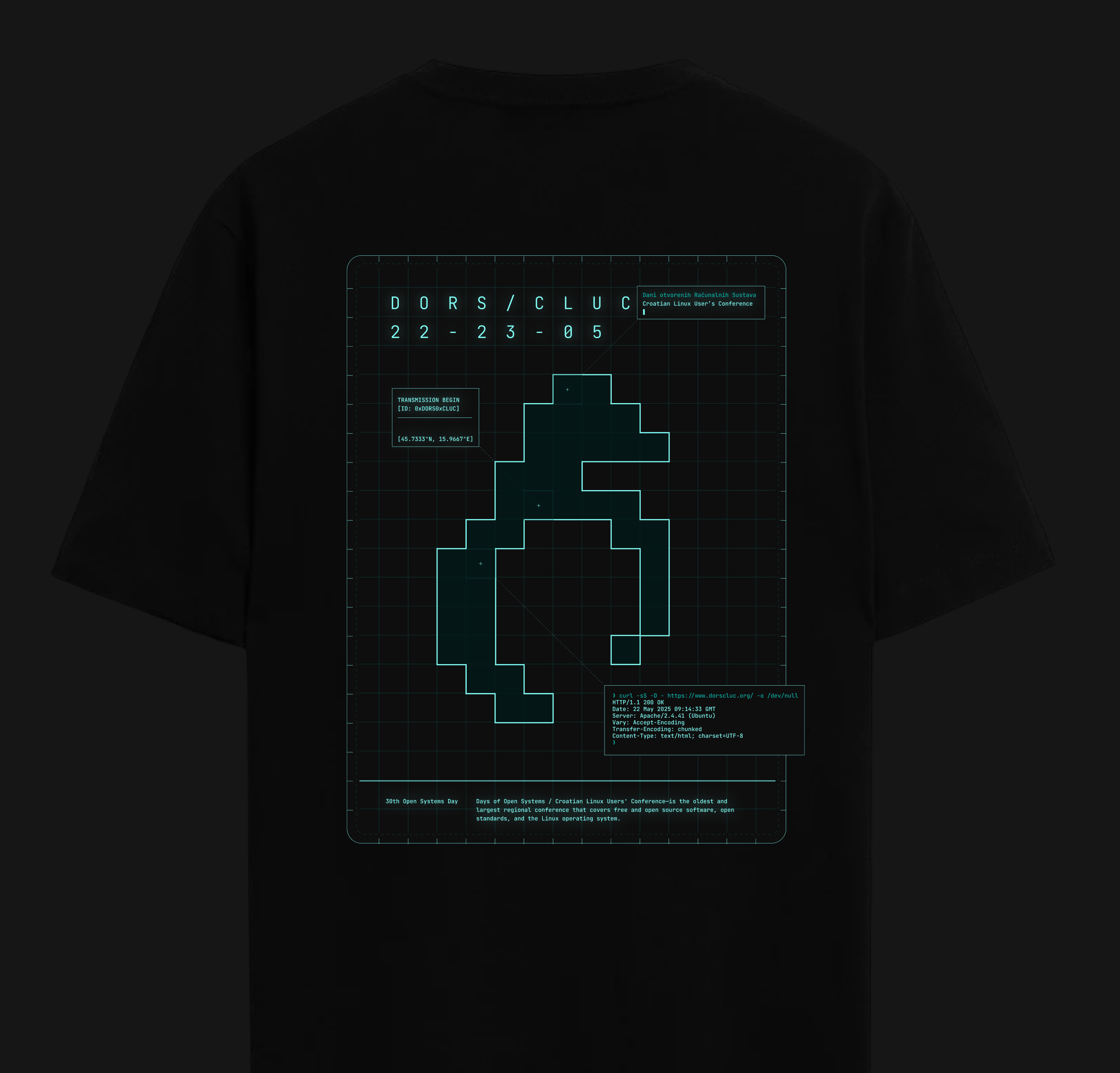 Merch for Croatian Open Source Conference
