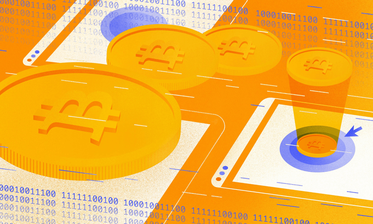 Cover illustration for Infinum, a software development agency, and the blog post discussing the challenges of using cryptocurrencies and Interledger — an open protocol suite developed with the intention of making payments work as easy as email.