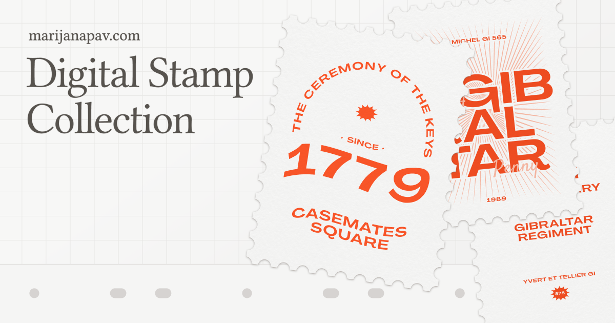 Digital Stamp Collection – The Weight of Paper